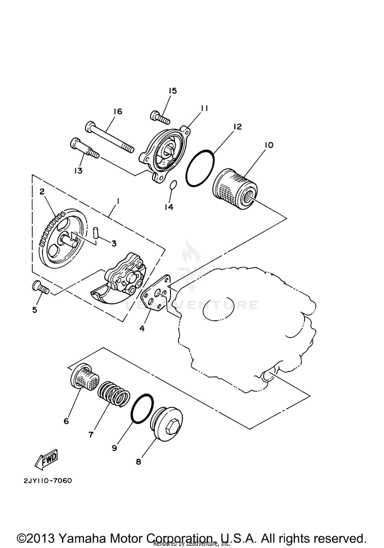 Oil Pump Schematic