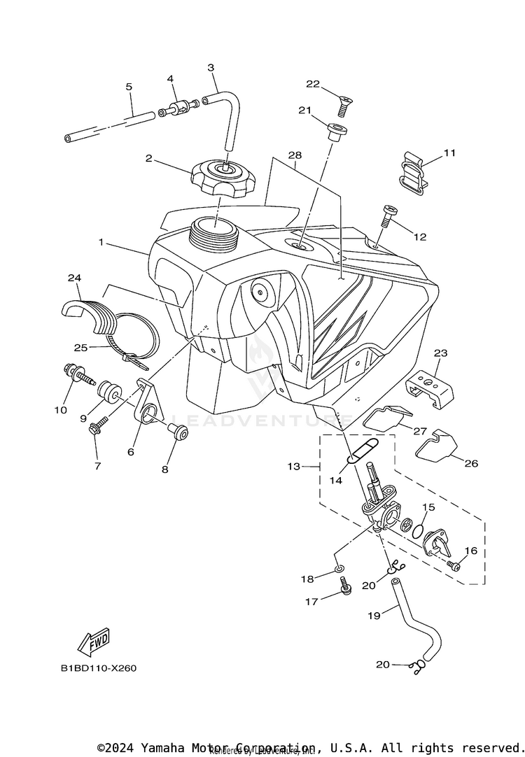 Fuel Tank Schematic