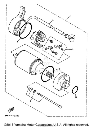 Starting Motor Schematic