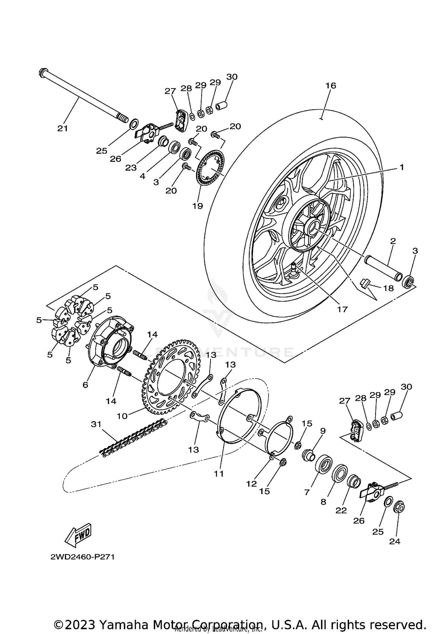 REAR WHEEL