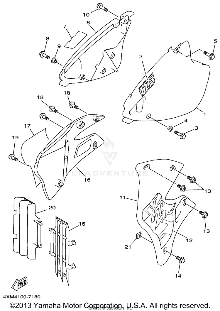 Side Cover Schematic