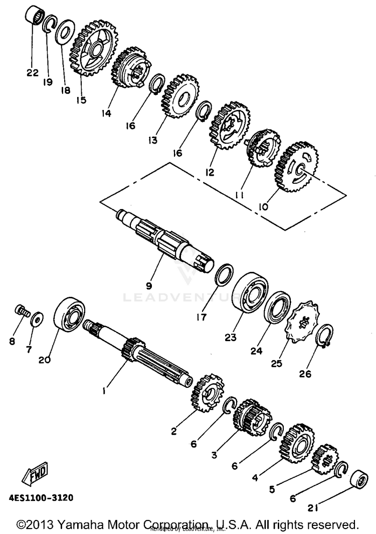 Transmission Schematic