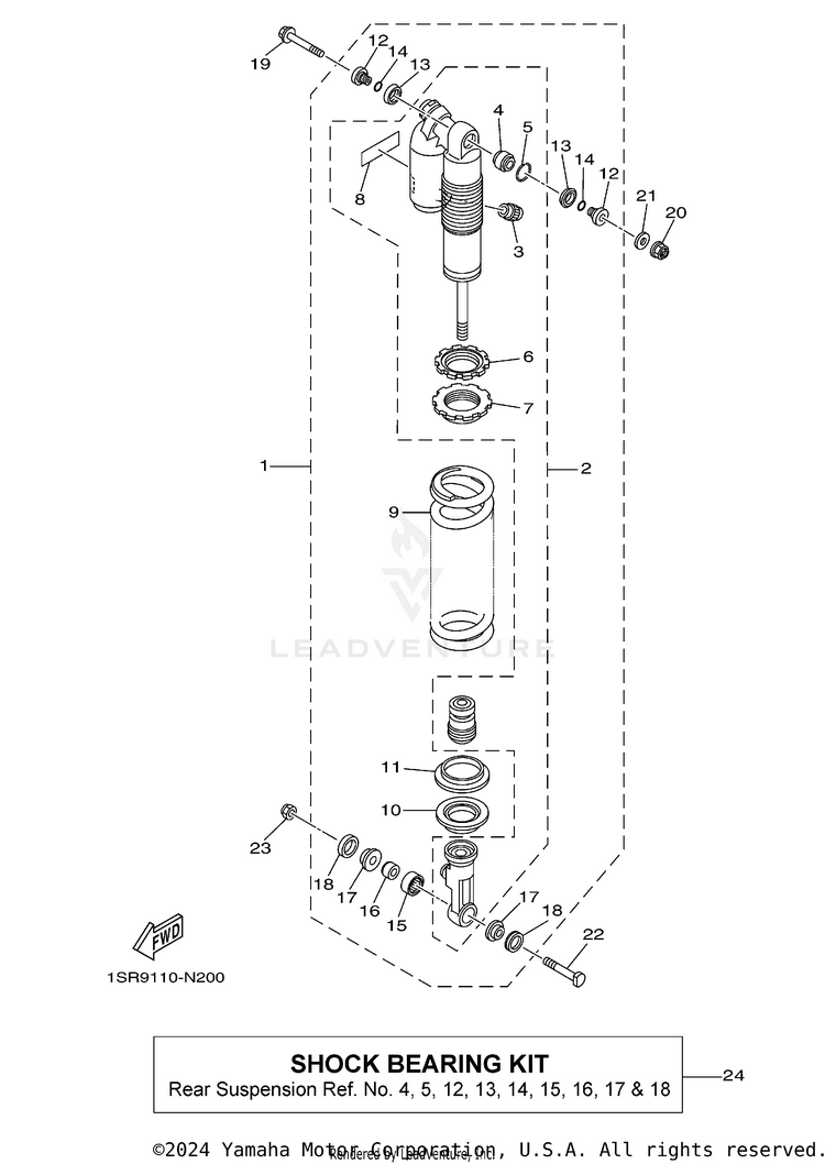 Rear Suspension Schematic