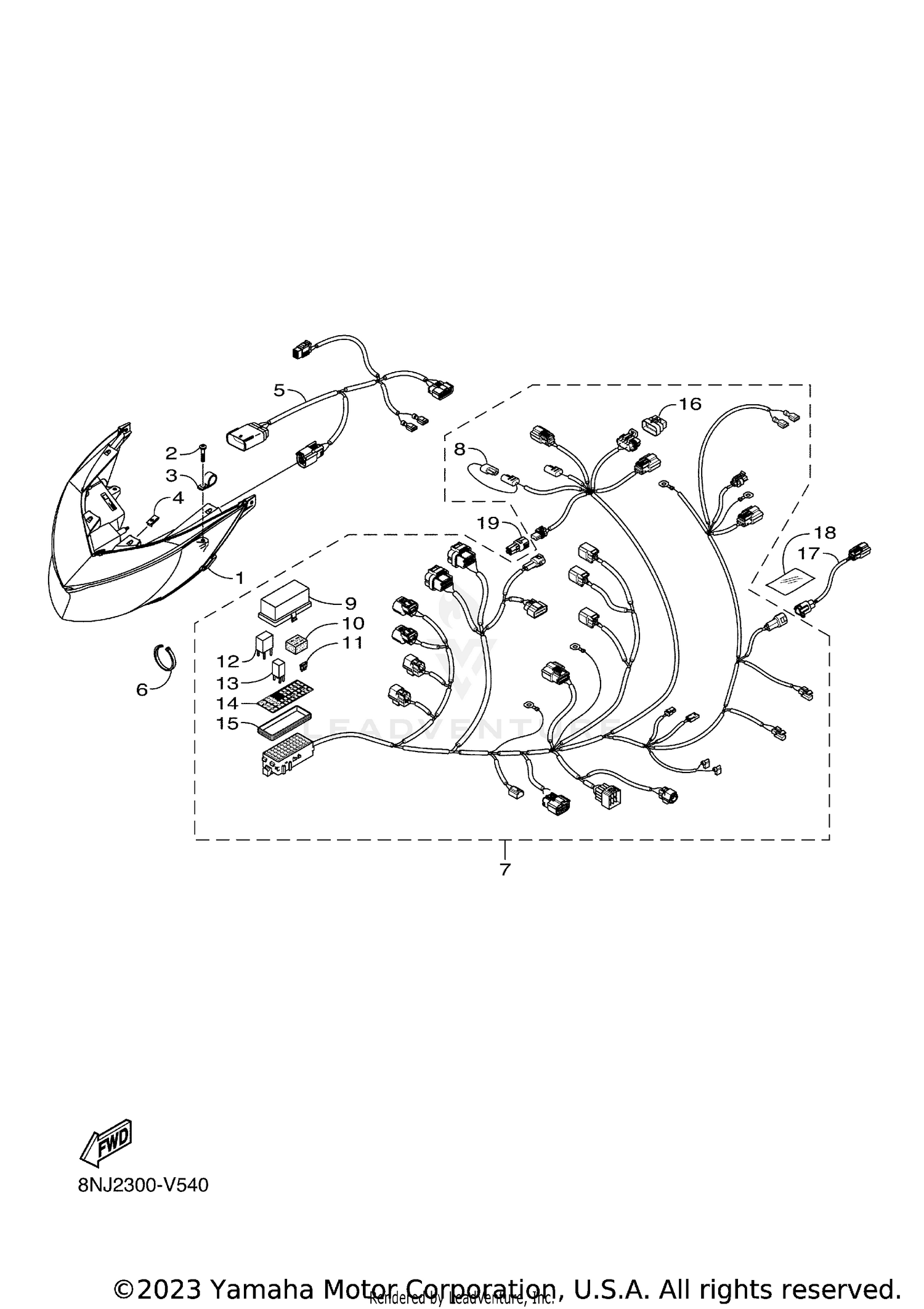 Assembly diagram