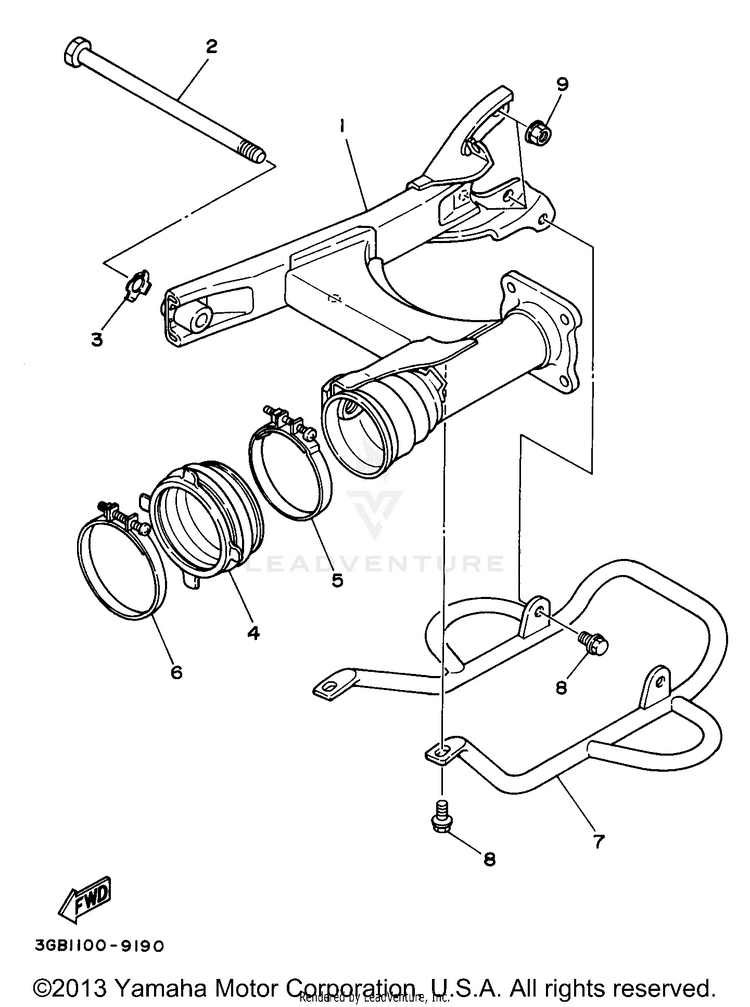 Rear Arm Schematic