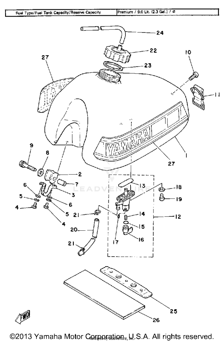 Fuel Tank Schematic