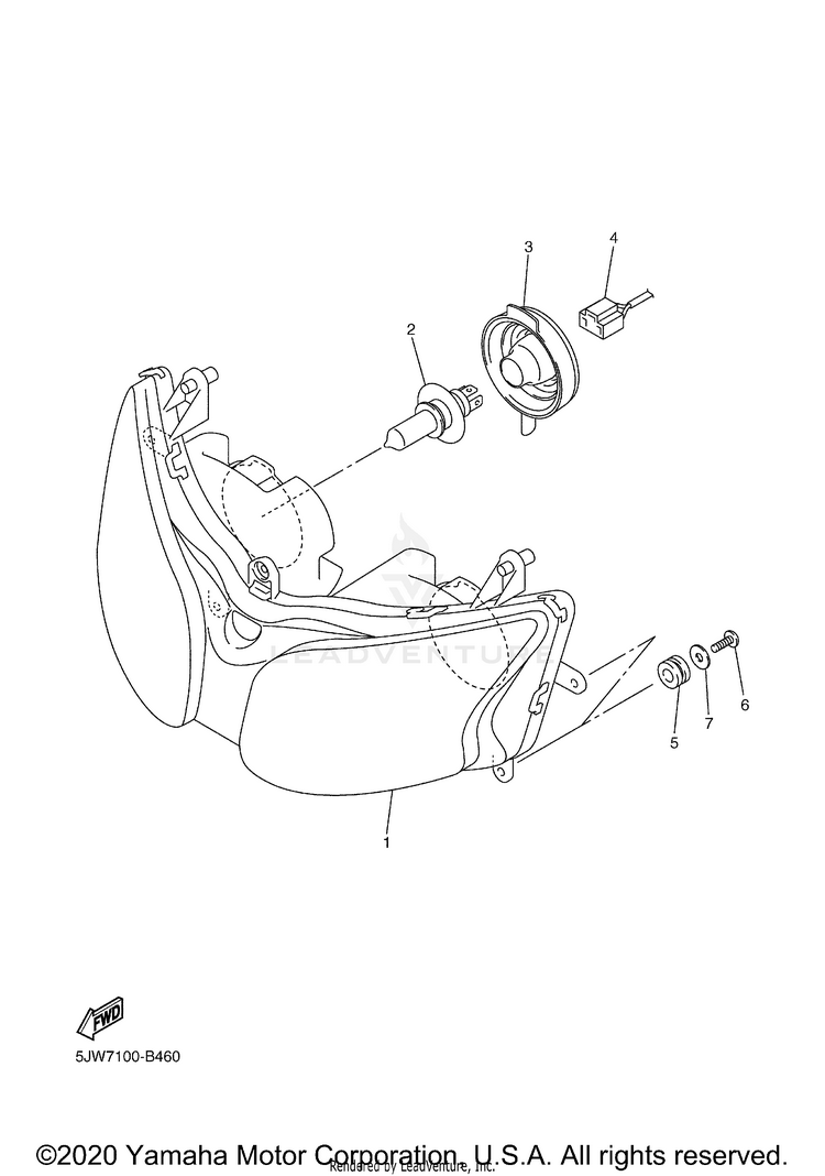 Headlight Schematic