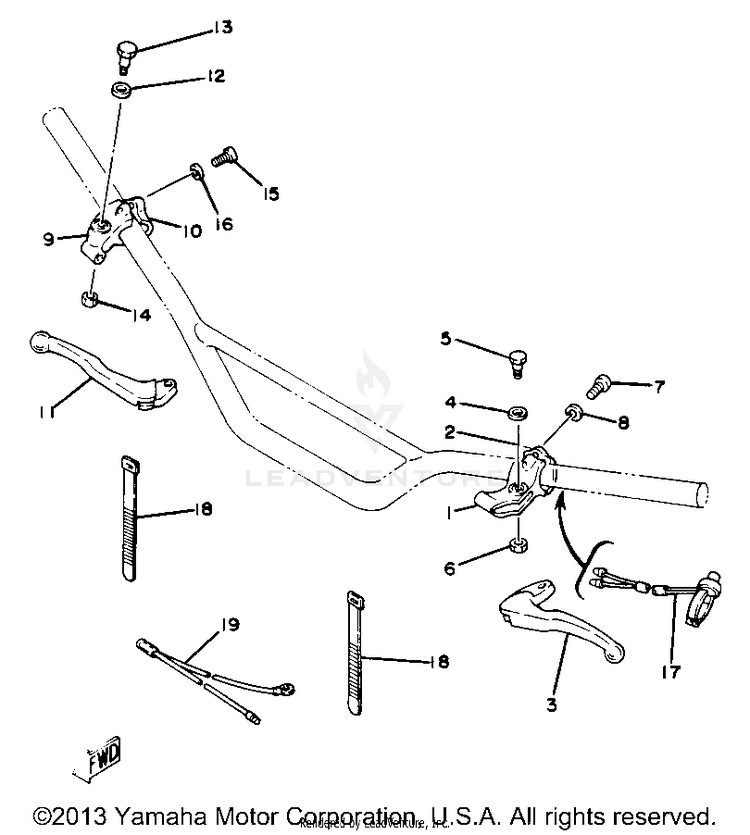 Handle Switch Lever Yz80j Schematic