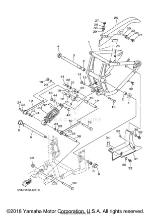 Rear Arm Suspension Schematic