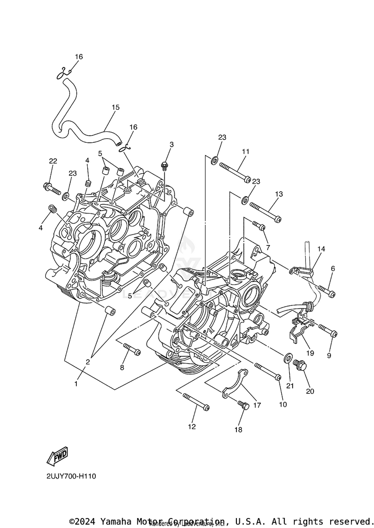Crankcase Schematic