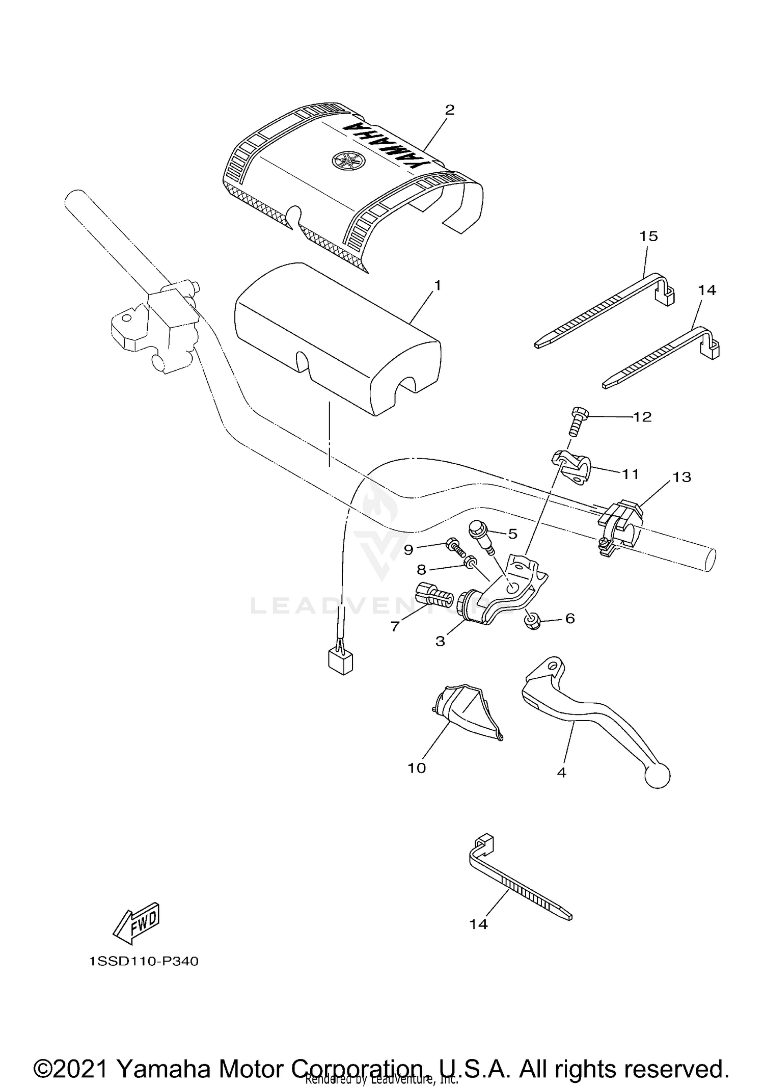 HANDLE SWITCH LEVER