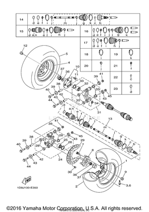Rear Wheel Schematic