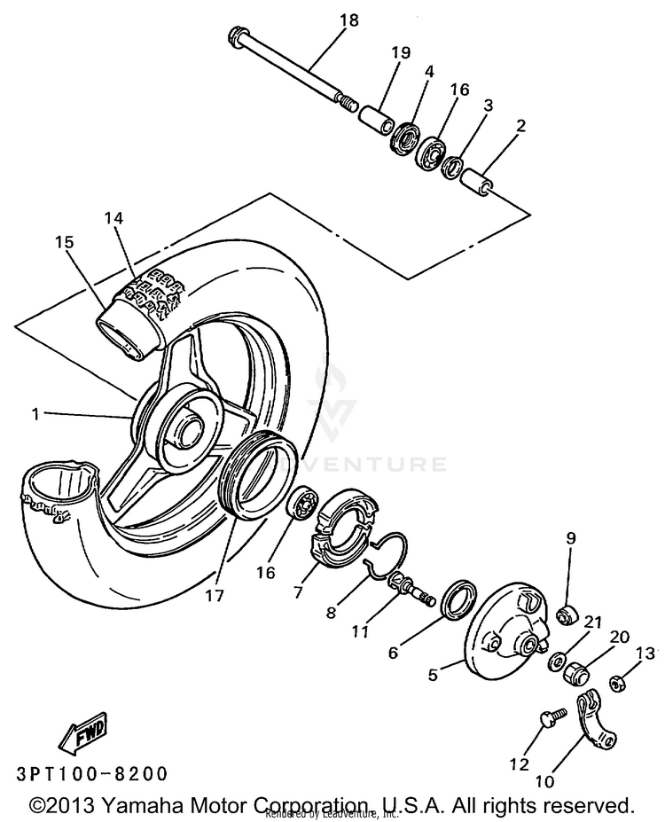 Front Wheel Schematic