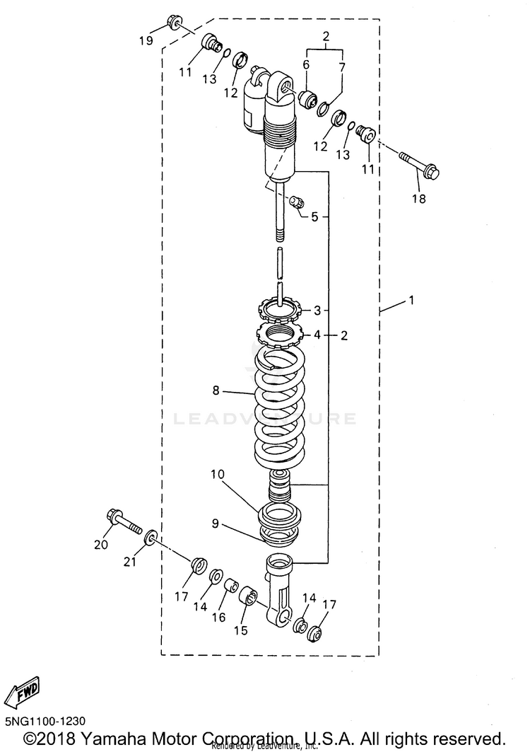 Rear Suspension Schematic