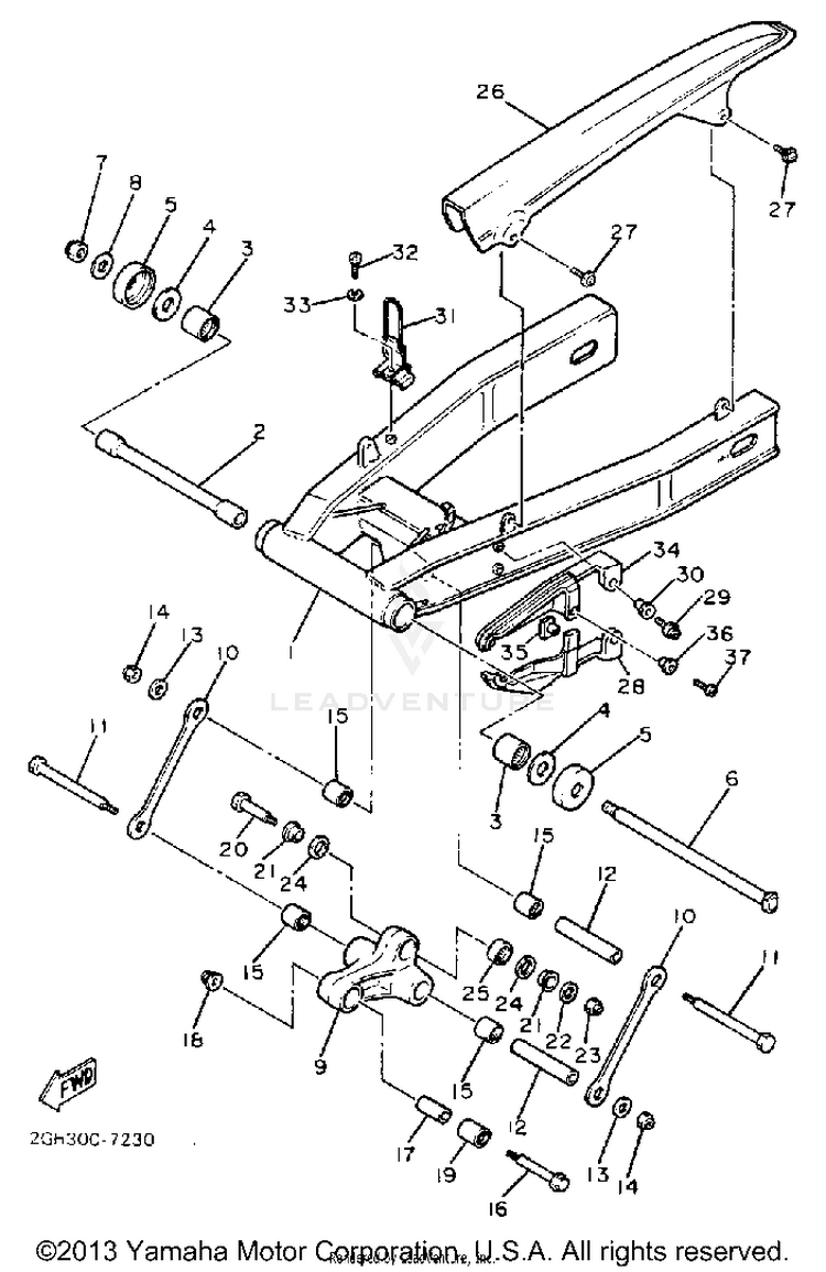 Swing Arm Schematic