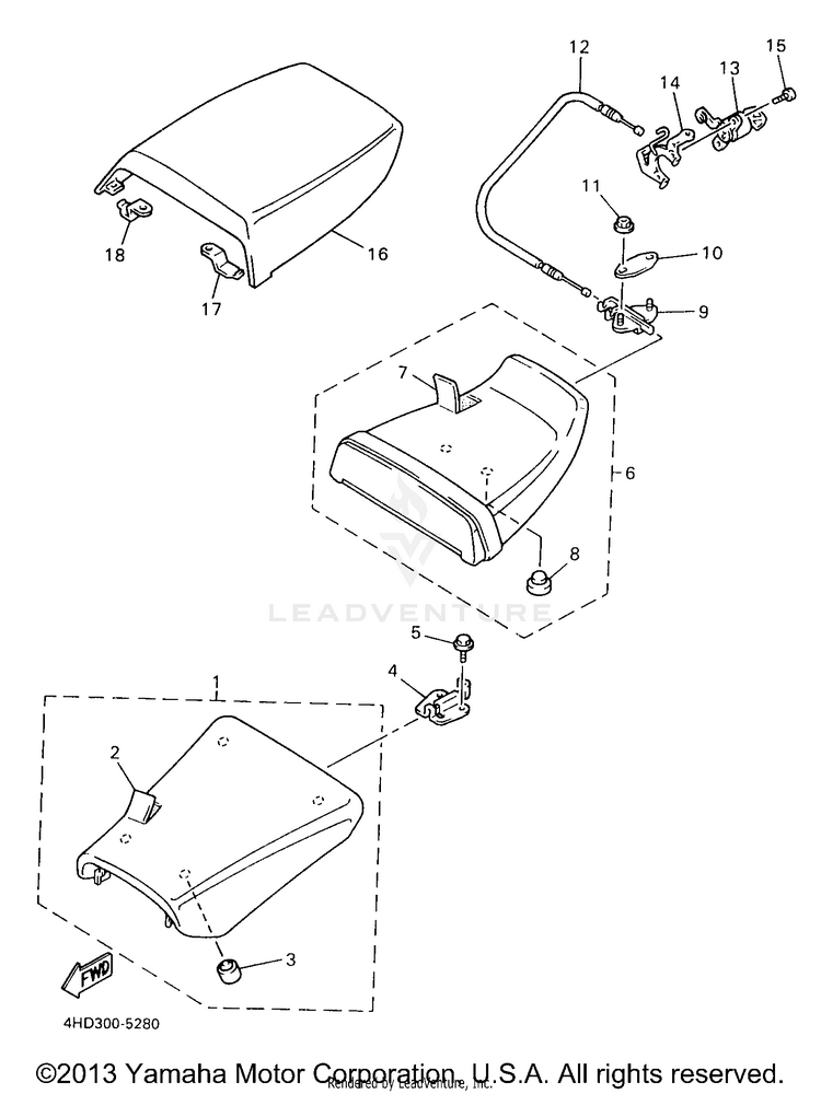 Seat Schematic