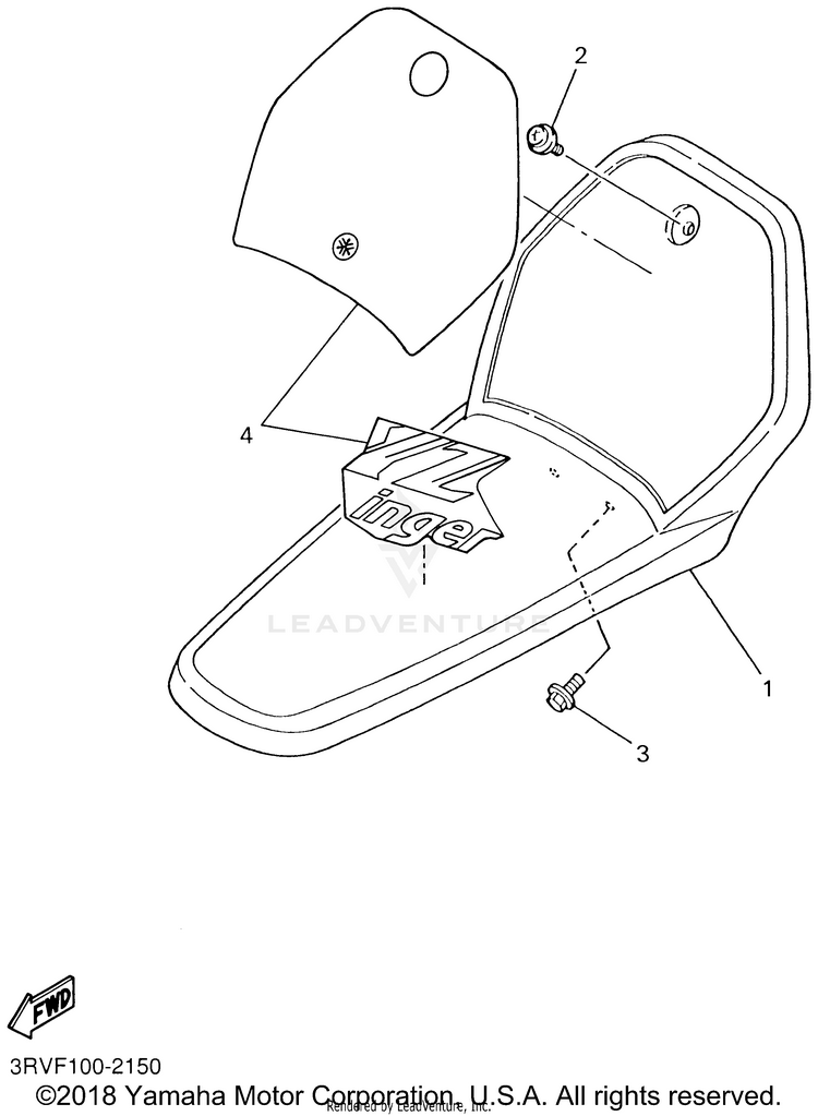 Front Fender Schematic