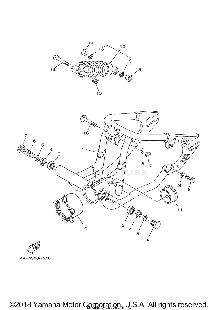 Rear Arm Suspension Schematic