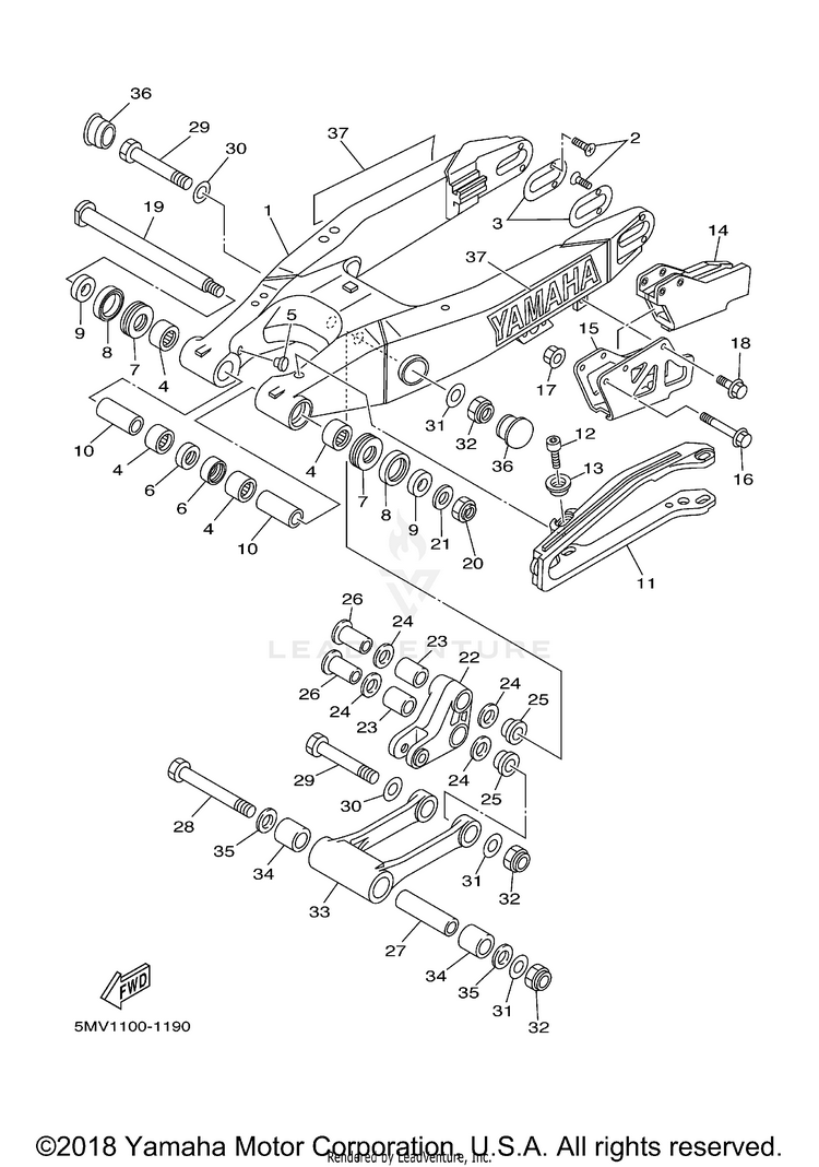 Rear Arm Schematic