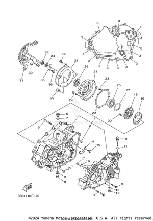 Crankcase Schematic