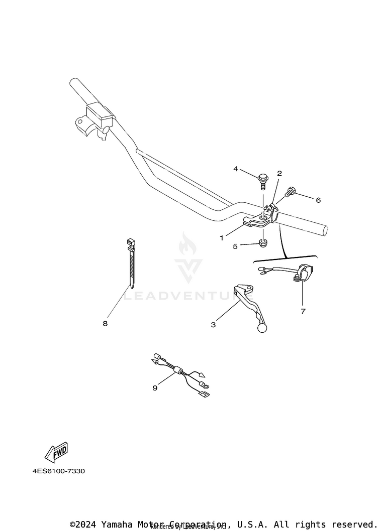 Handle Switch Lever Schematic