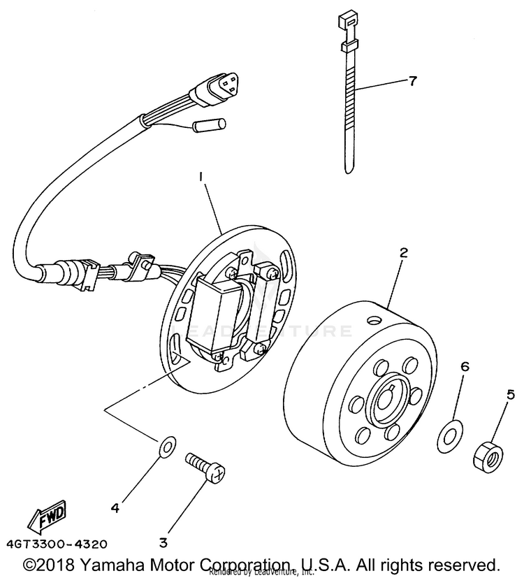 Generator YZ80 - YZ80L1 - 1999 Schematic