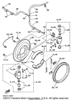 Front Brake Schematic