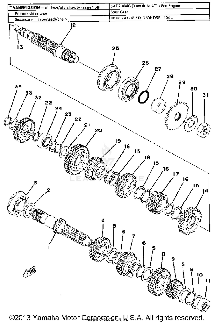 Transmission Schematic