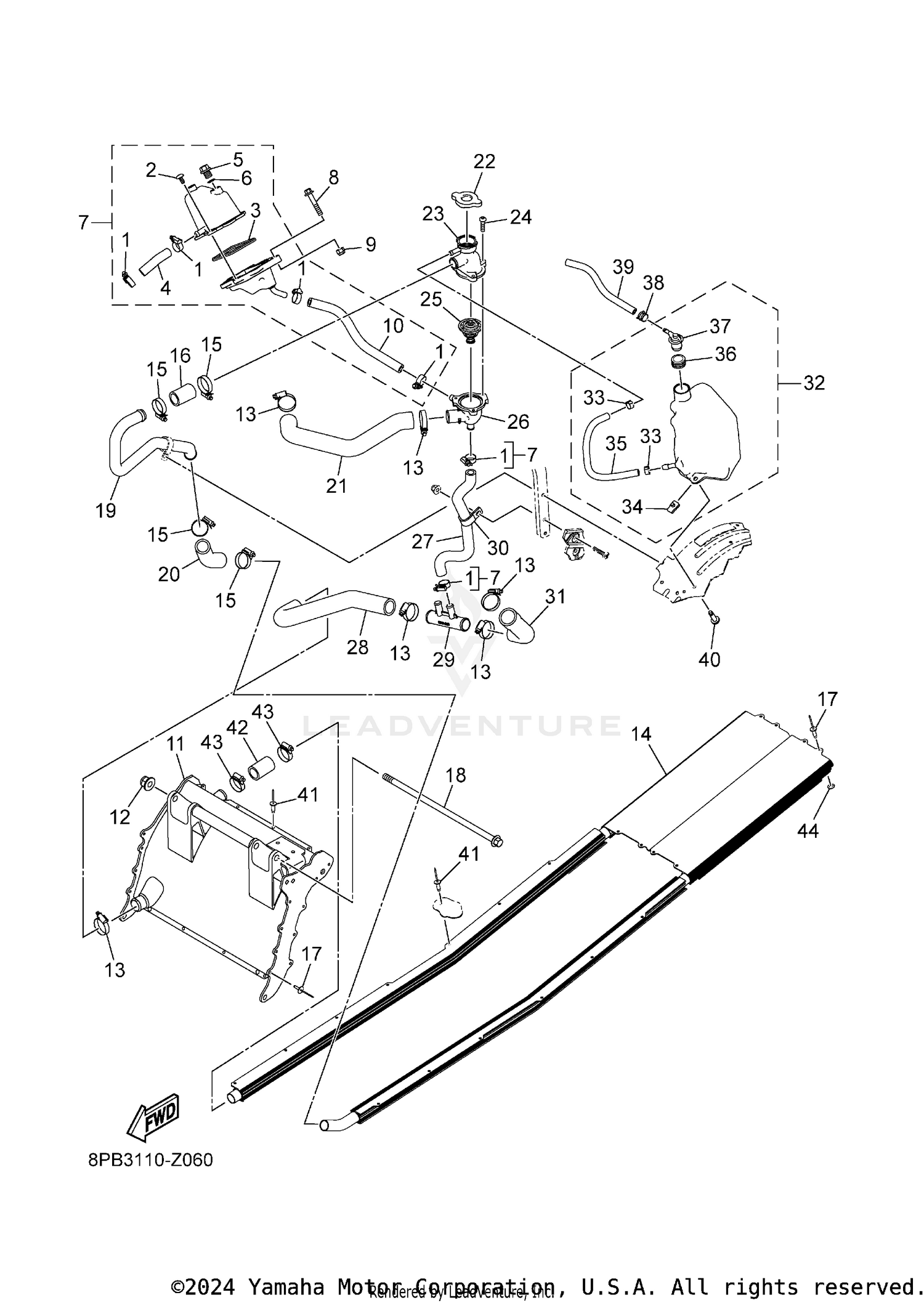 RADIATOR & HOSE