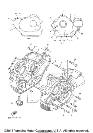 Crankcase Schematic