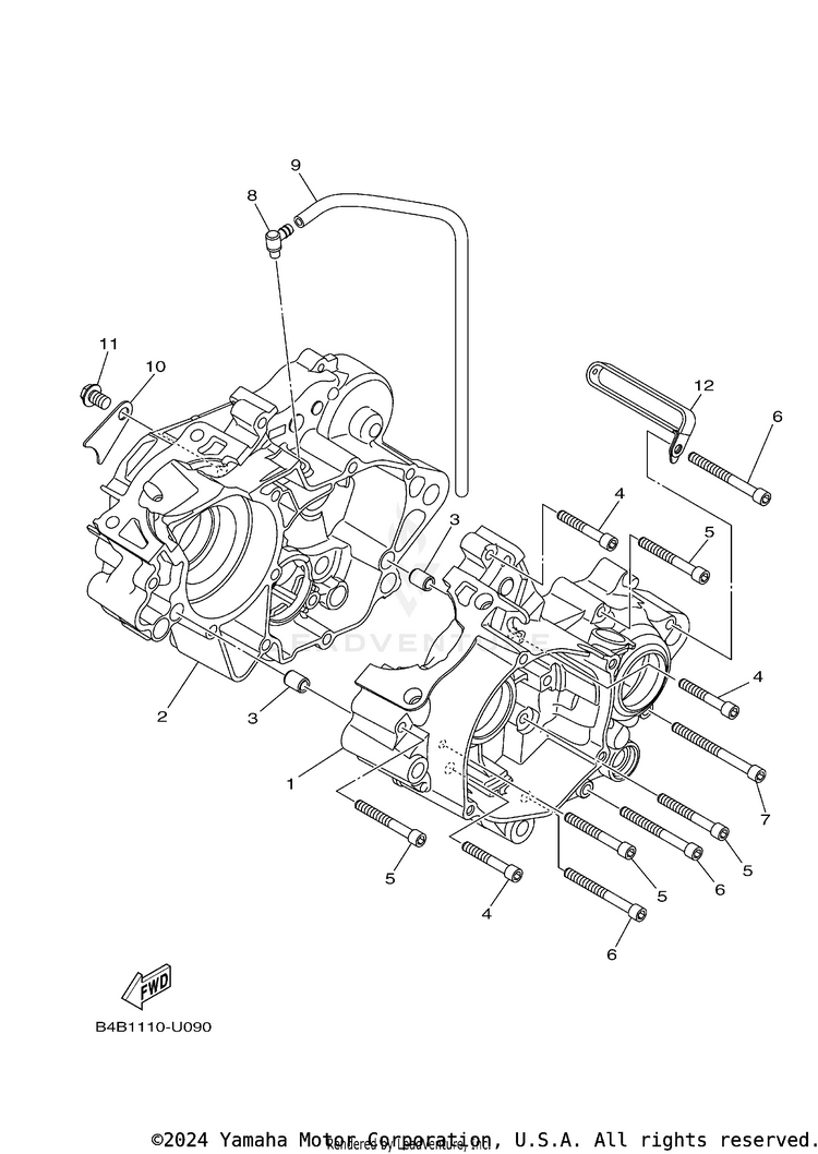 Crankcase Schematic