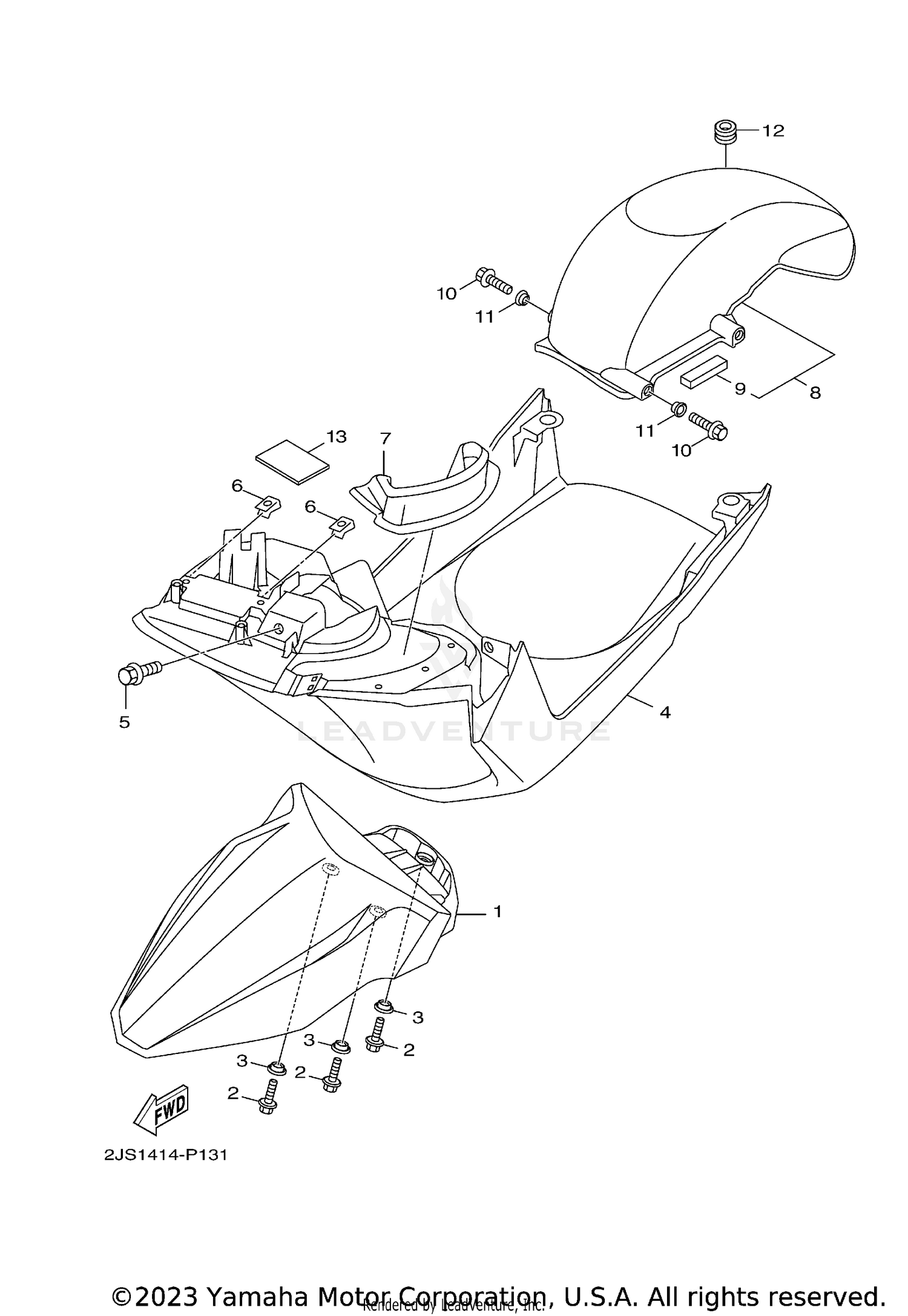 FRONT FENDER