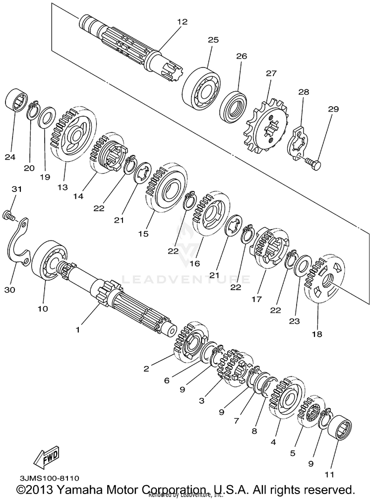 Transmission Schematic
