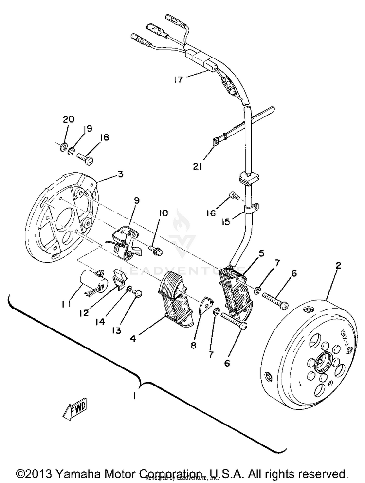 Flywheel Magneto Schematic