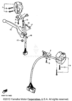 Handle Switch Lever Schematic
