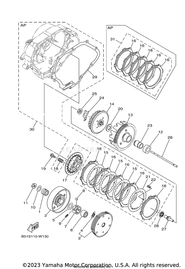 Clutch Schematic