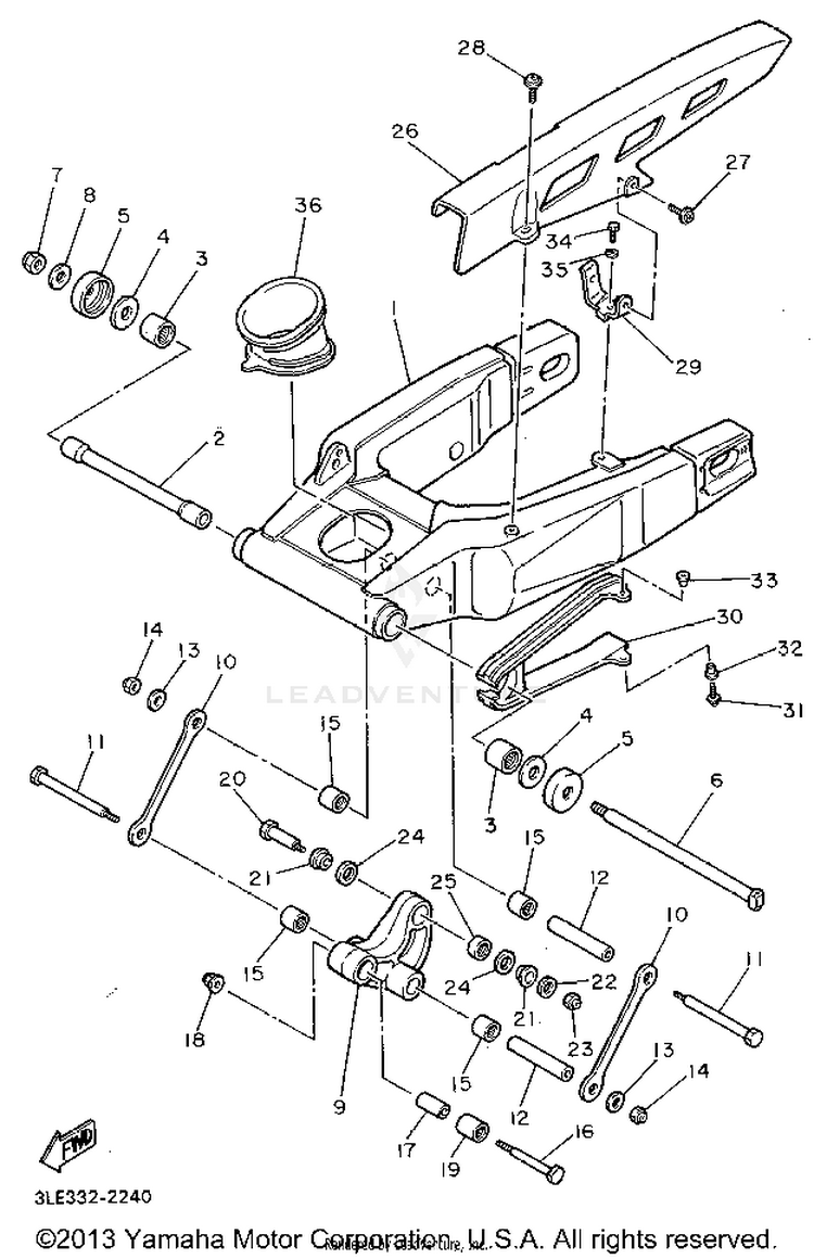 Rear Arm Schematic
