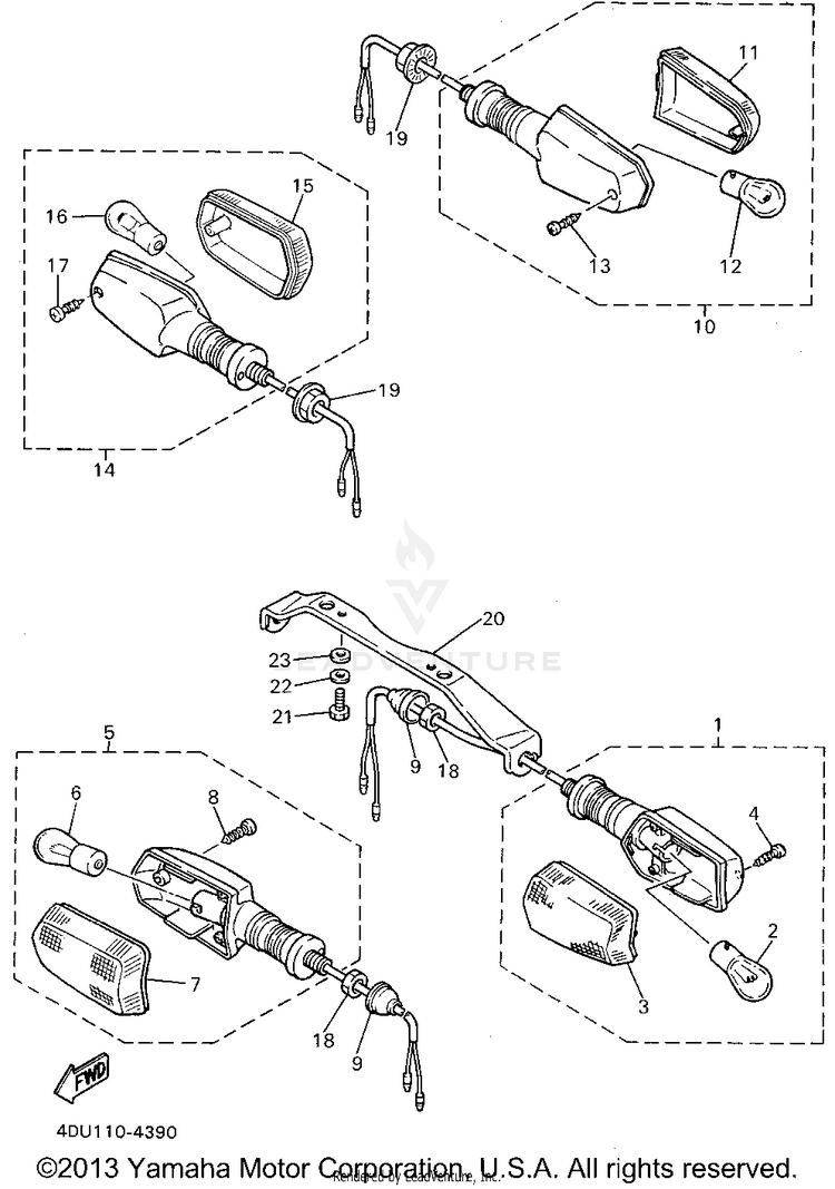 Flasher Light Turnsignal Schematic