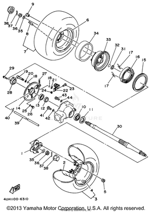 Rear Wheel Schematic