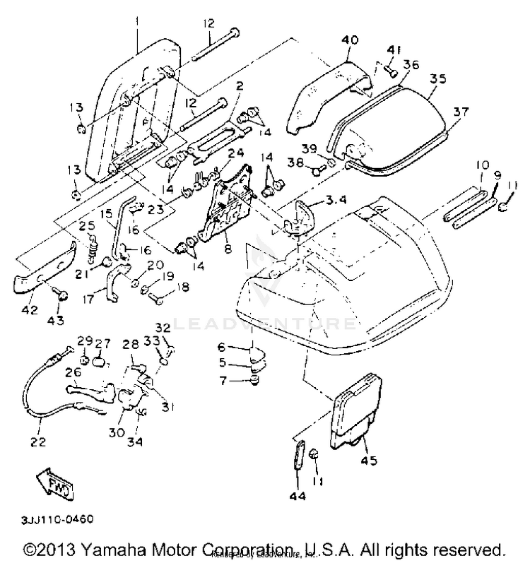 Back Rest Schematic