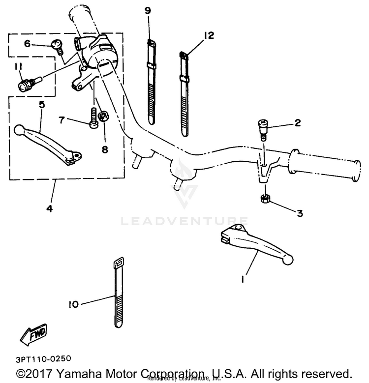 Handle Switch Lever Schematic