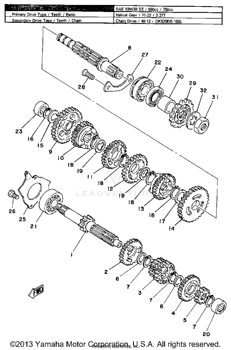Transmission Schematic