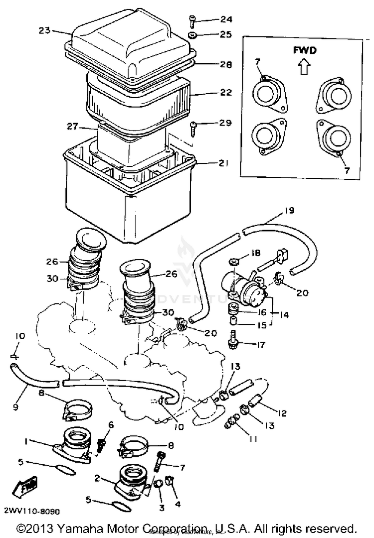 Air Filter Schematic