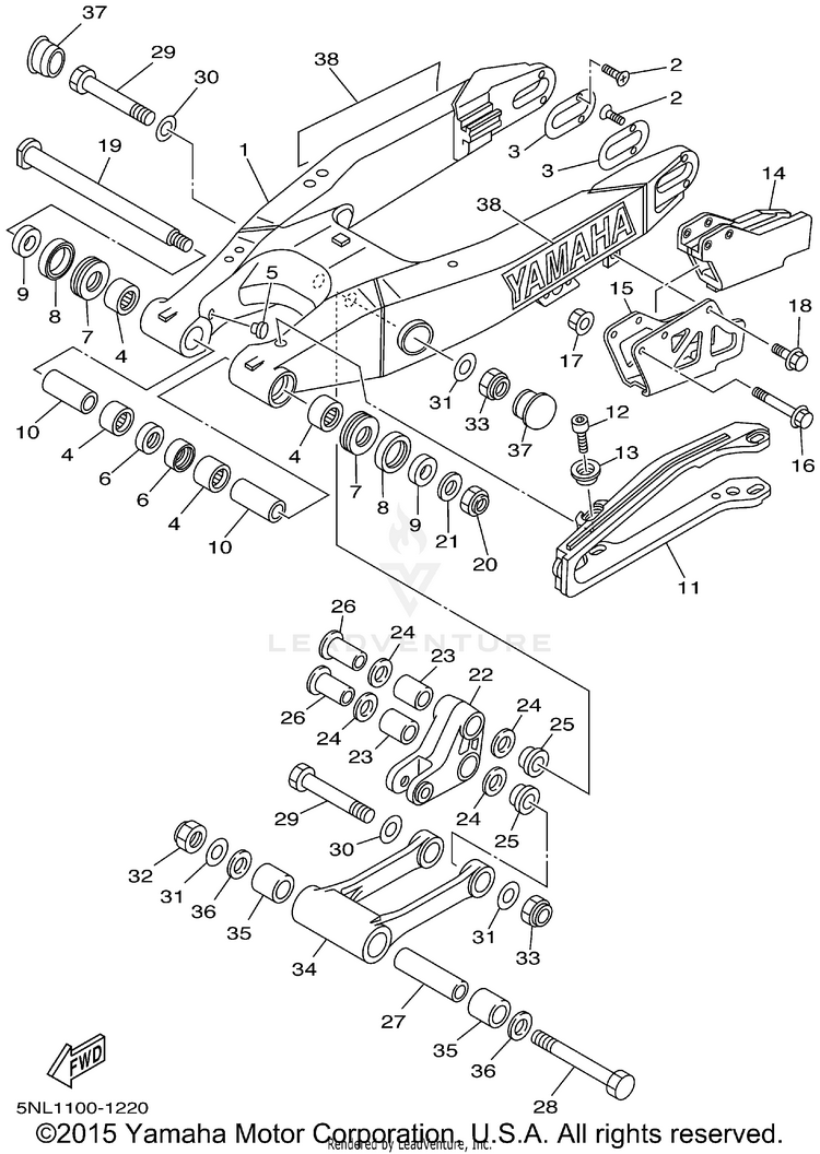 Rear Arm Schematic