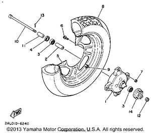 Front Wheel Schematic
