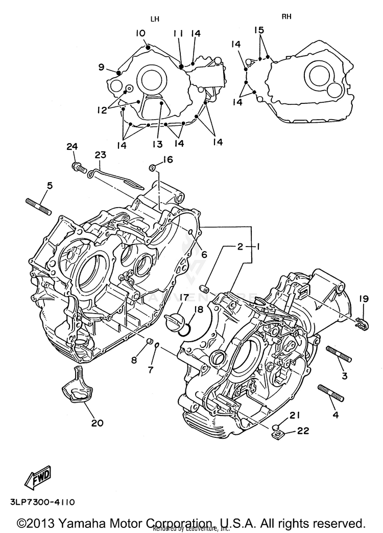 Crankcase Schematic