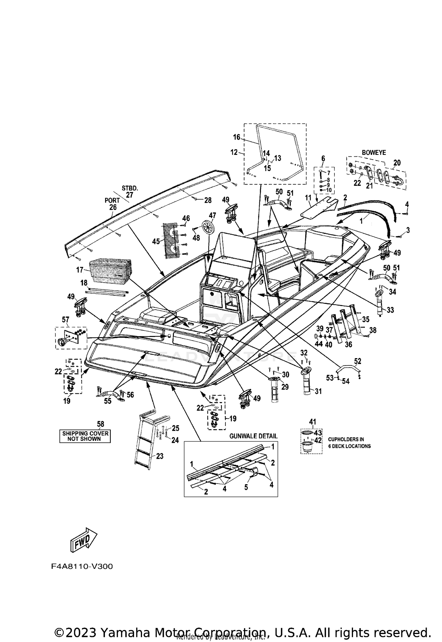 HULL DECK FITTINGS