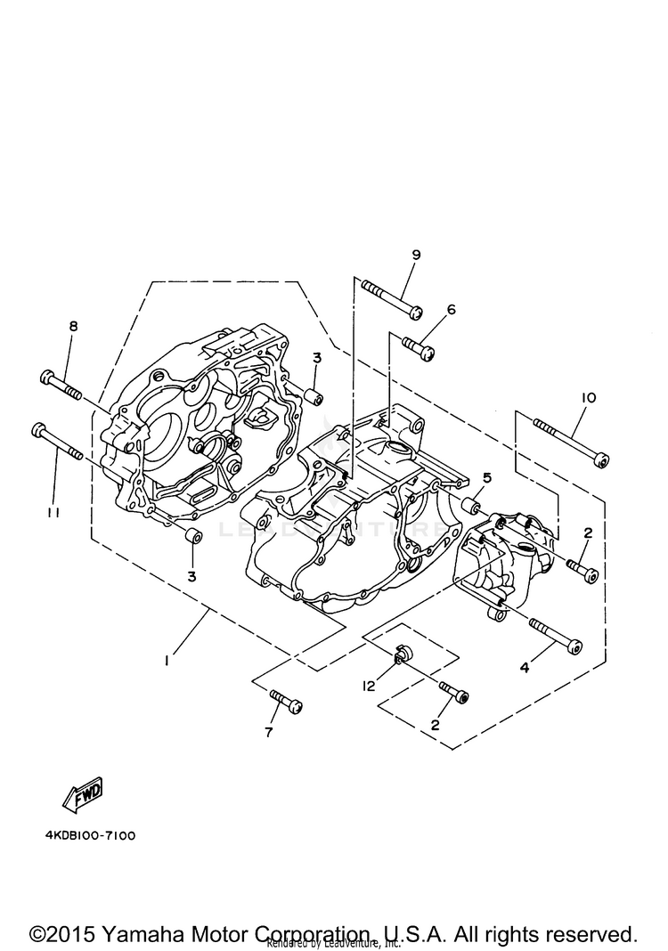 Crankcase Schematic