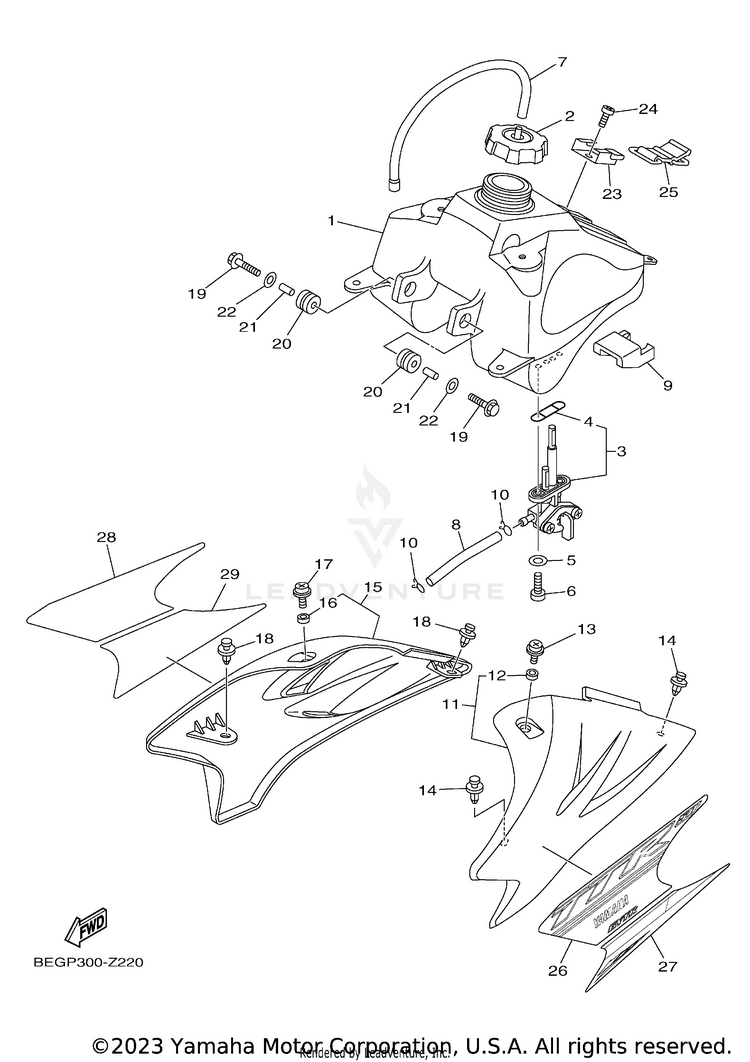 Fuel Tank Schematic