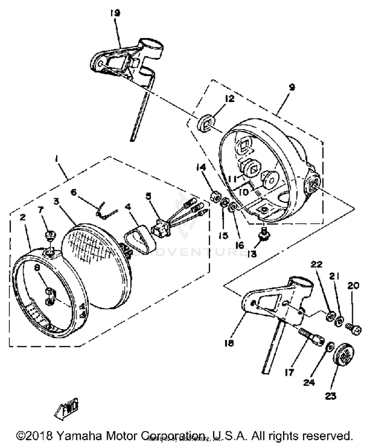Headlight Schematic